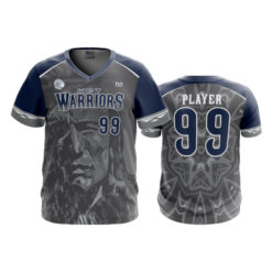 3629 MENS SPORT V NECK WCT-WARRIORS-2