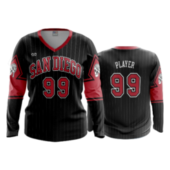 3627 WOMENS V NECK LONGSLEEVE SAN-DIEGO-1
