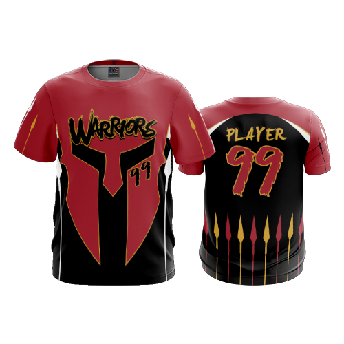 3064 MENS SPORT CREW NECK WARRIORS-1