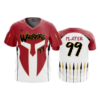 3064 MENS SPORT V NECK WARRIORS-2
