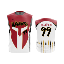 3064 MENS SPORT CREW NECK SLEEVELESS WARRIORS-2