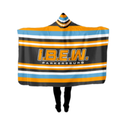 2944 UNISEX FAN WRAP HOODY IBEW-968-1