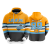 2944 UNISEX FLEECE HOODY IBEW-968-2