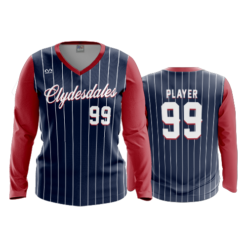 3620 FD Womens V-Neck Longsleeve CLYDESDALES-2