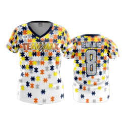 3341 WOMENS V NECK TEAM-MAX