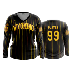 1727 WOMENS V NECK LONGSLEEVE WYOMING-1