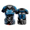 3373 WOMENS V NECK HIGH-ROLLERS-2A