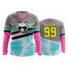3619 FD Womens V-Neck Longsleeve TRASH-PANDAS-POP-SLO