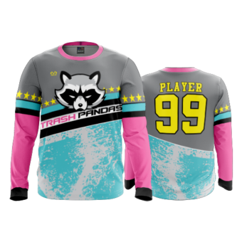 3619 FD Long Sleeve MENS TRASH-PANDAS-POP-SLO
