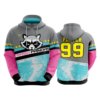 3619 FD Hoody TRASH-PANDAS-POP-SLO