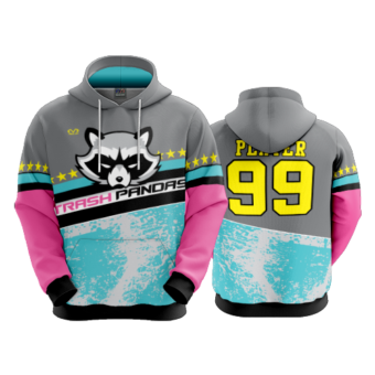 3619 FD Hoody TRASH-PANDAS-POP-SLO