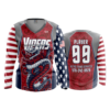 3623 WOMENS V NECK LONGSLEEVE VIPERS-RETRO-TRANS-SPONSOR