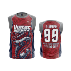 3623 MENS SPORT CREW NECK SLEEVELESS VIPERS-RETRO-TRANS-SPONSOR