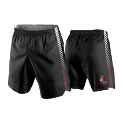 3633 MENS MIRCO FIBER 160gsm SHORT LONDON-RED-RAIDERS-1