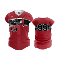 3633 WOMENS FULL BUTTON CAP SLEEVE LONDON-RED-RAIDERS-1