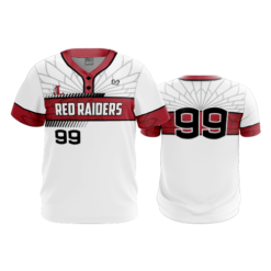 3633 MENS 2 BUTTON SCOOP NECK LONDON-RED-RAIDERS-2