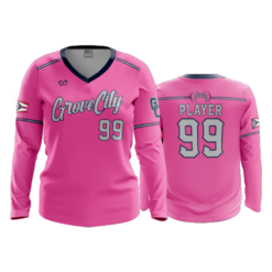 3617 WOMENS V NECK LONGSLEEVE GC-VIPERS-HOWELL-2023-1