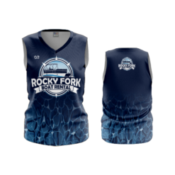 3661 WOMENS V NECK SLEEVELESS ROCKY-FORT-BOAT-RENTAL-1