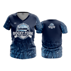 3661 WOMENS V NECK ROCKY-FORT-BOAT-RENTAL-1