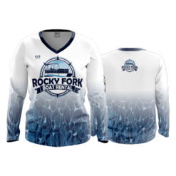 3661 WOMENS V NECK LONGSLEEVE ROCKY-FORT-BOAT-RENTAL-2