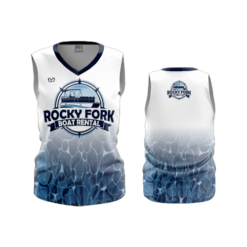 3661 WOMENS V NECK SLEEVELESS ROCKY-FORT-BOAT-RENTAL-2