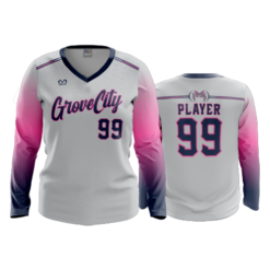 3617 WOMENS V NECK LONGSLEEVE GC-VIPERS-HOWELL-2023-2
