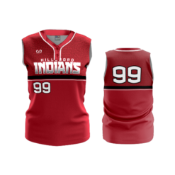 3643 WOMENS 2 BUTTON SCOOP NECK SLEEVELESS HILLSBORO-INDIANS-2023-1