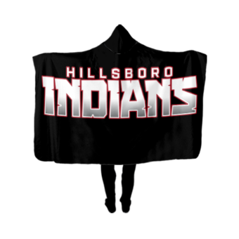 3643 UNISEX FAN WRAP HOODY HILLSBORO-INDIANS-2023-1