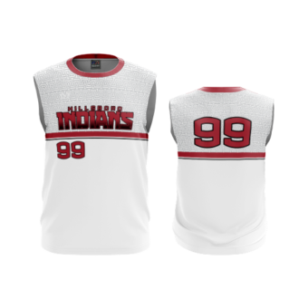3643 MENS SPORT CREW NECK SLEEVELESS HILLSBORO-INDIANS-2023-2