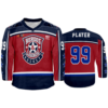 3644 UNISEX HOCKEY V NECK POLICE-FIRE-HOCKEY-2023