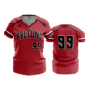 3648 WOMENS V NECK FAIRFIELD-FALCONS-2