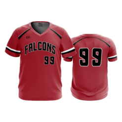 3648 MENS SPORT V NECK FAIRFIELD-FALCONS-2