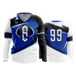 3649 WOMENS V NECK LONGSLEEVE SOUTHWEST-SOFTBALL-CLUB-1