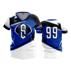 3649 WOMENS V NECK SOUTHWEST-SOFTBALL-CLUB-1