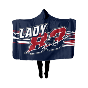 3659 UNISEX FAN WRAP HOODY LADY-83-1