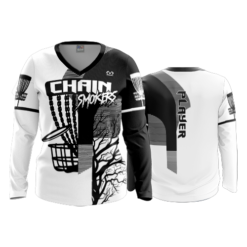 3658 WOMENS V NECK LONGSLEEVE BOGEY-BOYS-CHAIN-SMOKERS