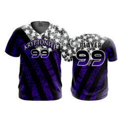 3654 MENS SPORT V NECK KRYPTONITE-1