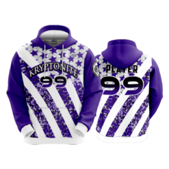 3654 UNISEX FLEECE HOODY KRYPTONITE-2