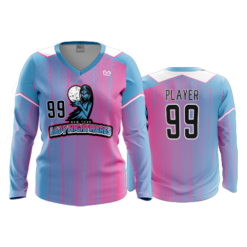 3662 WOMENS V NECK LONGSLEEVE LADY-NIGHTMARES-2023-2