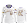 3660 WOMENS V NECK LONGSLEEVE MCCLAIN-BASEBALL-2023-2