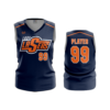 2909 WOMENS V NECK SLEEVELESS LASERS-ORANGE-2023-1