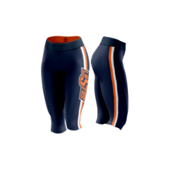 2909 WOMENS CAPRI LEGGINGS LASERS-ORANGE-2023-1