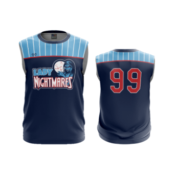 3662 MENS SPORT CREW NECK SLEEVELESS LADY-NIGHTMARES-PIN-1