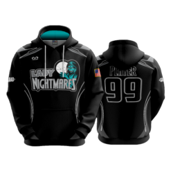 3662 UNISEX FLEECE HOODY LADY-NIGHTMARES-1