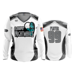 3662 WOMENS V NECK LONGSLEEVE LADY-NIGHTMARES-2