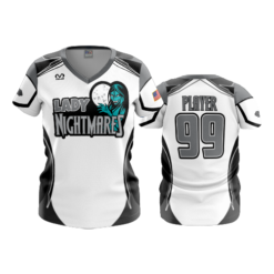 3662 WOMENS V NECK LADY-NIGHTMARES-2