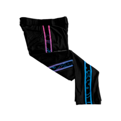 3653 MENS BALLPARK BLACK BRIAD PANTS IVORY-JACKS-1