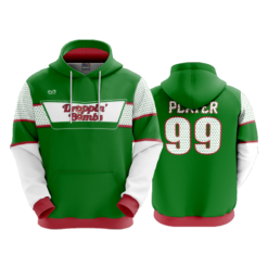 1256 UNISEX FLEECE HOODY DROPPIN-BOMBS-1