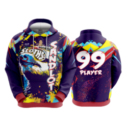 3631 UNISEX FLEECE HOODY SANDLOT-SLOTHS-1B