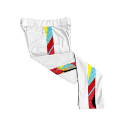 3631 MENS BALLPARK WHITE BRAID PANTS SANDLOT-SLOTHS-1B